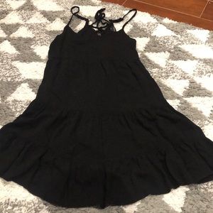 Black summer dress